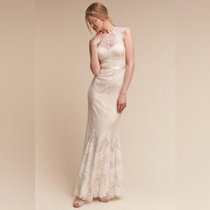 BHLDN Anthropologie Suri Wedding Gown - Size 6